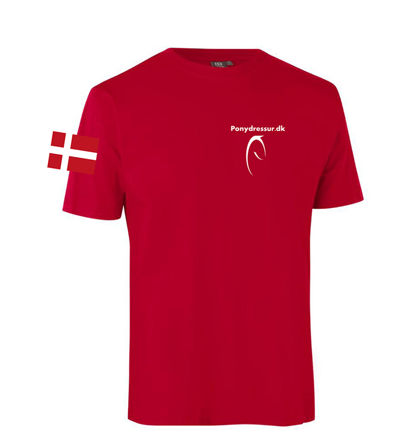 T-shirt kr 125, + forsendelse kr 45
